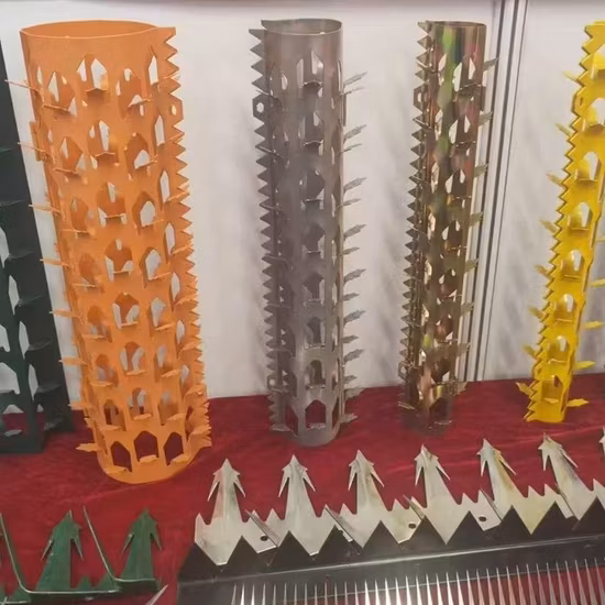 Anti Climb Wall Spikes and Razor Barbed Wire